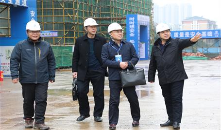 集團公司檢查組到公司項目進(jìn)行2020年下半年質(zhì)量安全綜合大檢查