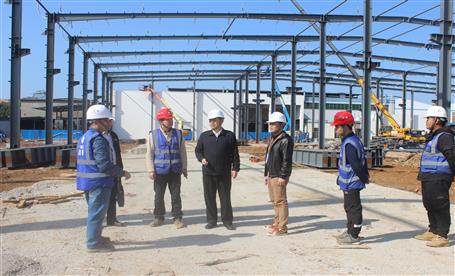 蒙勝益到第六分公司項目調研指導工作