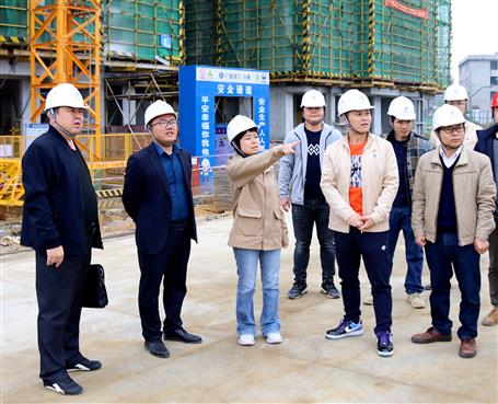 李芝霞到項(xiàng)目開展第一季度安全生產(chǎn)質(zhì)量綜合大檢查