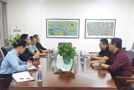 賴海標、陶禮智到柳州祥云集團座談交流