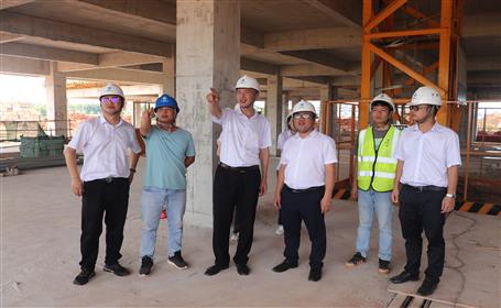 何勇到南寧產(chǎn)投創(chuàng)新產(chǎn)業(yè)園三期項目開展2022年上半年質量安全綜合大檢查“回頭看”