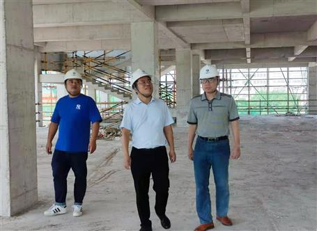 廖立波到分公司項目開展第三季度和“雙節(jié)”前安全生產(chǎn)質量綜合大檢查