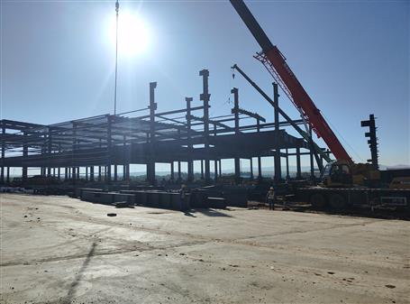 【提升“三力” 爭創(chuàng)佳績】冶建承建的內蒙古項目：合力推進 建設正酣