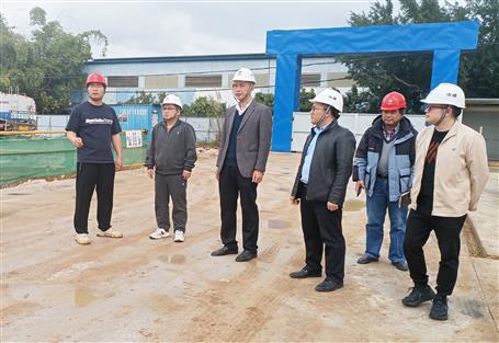 何勇到桂華分公司項目開展春節(jié)前安全生產和消防安全工作大檢查